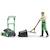 Bworld jardinier avec tondeuse à gazon et outils de jardinage Vert 5 - vertbaudet enfant 