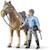 Bworld policier à cheval Multicolore 3 - vertbaudet enfant 