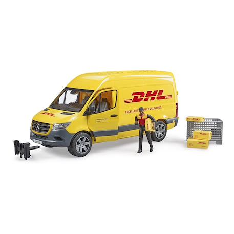 Mb sprinter dhl avec chauffeur Jaune 1 - vertbaudet enfant 