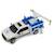 Ram 2500 camion de service avec grue et gyrophare Blanc et bleu 4 - vertbaudet enfant 