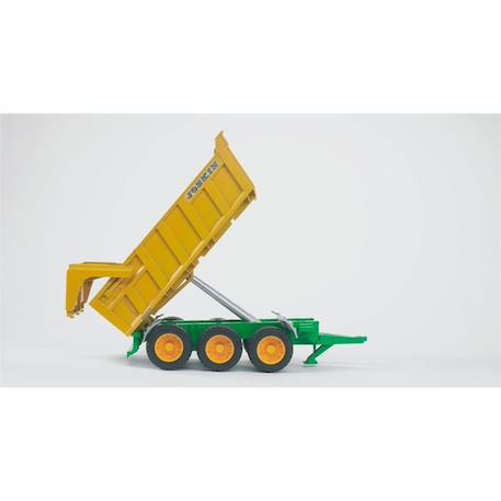 Remorque basculante joskin Jaune et vert 4 - vertbaudet enfant 