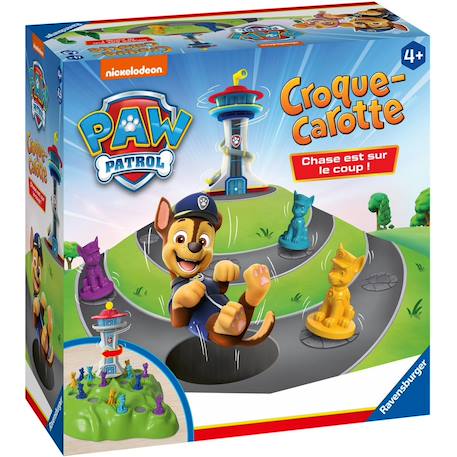 Jeu croque carotte pat'patrouille Bleu 1 - vertbaudet enfant 