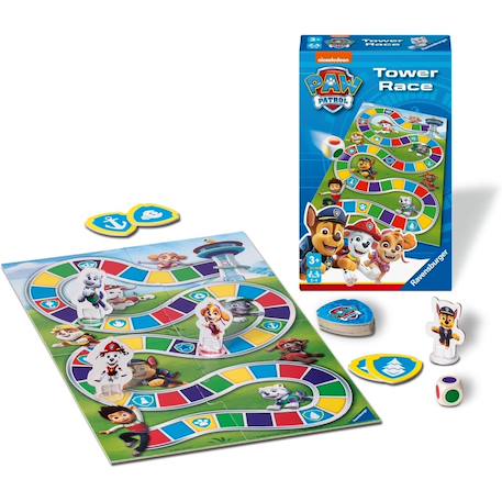 Mini jeu - pat'patrouille tower race Bleu 2 - vertbaudet enfant 
