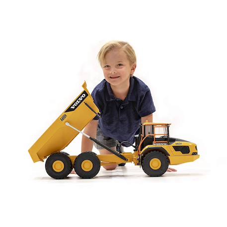 Volvo dumper a60h 1:16 Jaune 4 - vertbaudet enfant 