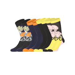 -Lot de 4 paires de chaussettes dragon ball z garçon