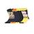 Lot de 4 paires de chaussettes dragon ball z garçon Noir/rouge/orange/gris/jaune 1 - vertbaudet enfant 