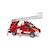 Camion pompier mercedes benz sprinter avec échelle, pompe à eau et module son et lumière Rouge 1 - vertbaudet enfant 