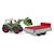 Fendt vario 211 avec chargeur frontal et remorque à ridelle Vert 3 - vertbaudet enfant 