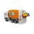 Camion poubelle man tga Blanc et orange 3 - vertbaudet enfant 