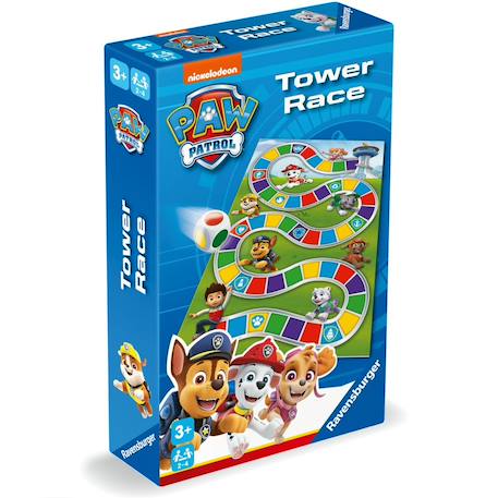 Mini jeu - pat'patrouille tower race Bleu 1 - vertbaudet enfant 