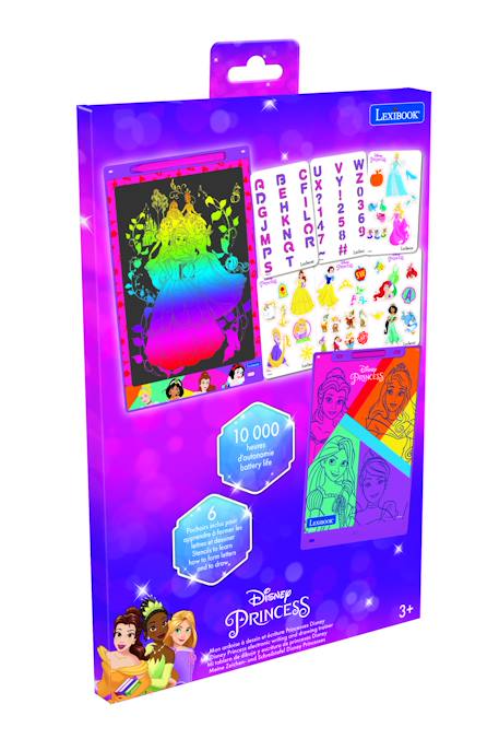 Tablette à dessins électronique multicolore disney princesses Rose 3 - vertbaudet enfant 