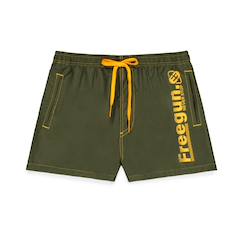 -Boardshort court  avec ceinture demi-élastiquée