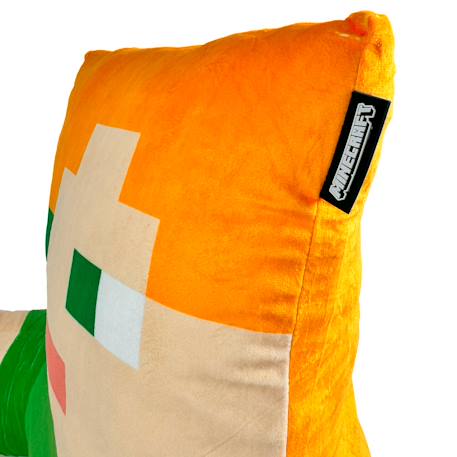 Coussin de lecture ultra-confortable avec dossier haut et accoudoirs Minecraft Bleu - steve+Orange - alex+Vert - creeper 8 - vertbaudet enfant 
