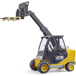 Jouet-Jeux d'imagination-Chariot élévateur jcb teletruk avec palette