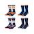 Lot de 4 paires de chaussettes  naruto shippuden Bleu marine/orange/noir/rouge 1 - vertbaudet enfant 