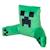 Coussin de lecture ultra-confortable avec dossier haut et accoudoirs Minecraft Bleu - steve+Orange - alex+Vert - creeper 15 - vertbaudet enfant 
