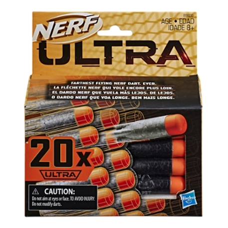 Ensemble de 20 flèches nerf ultra one Noir et orange 2 - vertbaudet enfant 