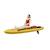 Maître-nageur bworld avec stand up paddle Jaune et rouge 3 - vertbaudet enfant 
