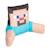 Coussin de lecture ultra-confortable avec dossier haut et accoudoirs Minecraft Bleu - steve+Orange - alex+Vert - creeper 3 - vertbaudet enfant 