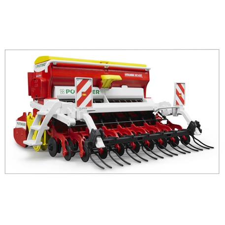 Semeuse à herse rotative vitasem 302add de pöttinger Rouge 2 - vertbaudet enfant 