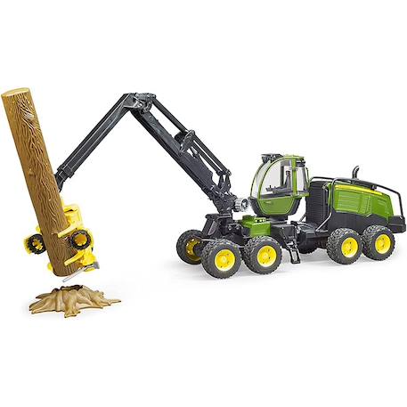 Abatteuse john deere 1270g avec tronc Vert et jaune 3 - vertbaudet enfant 