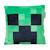 Coussin décoratif moelleux en tissu velouté Vert - creeper 1 - vertbaudet enfant 