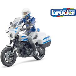 Jouet-Bworld scrambler ducati motard de la police