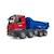 Camion mb arocs halfpipe kipp lkw Rouge et bleu 1 - vertbaudet enfant 