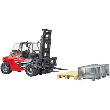 Chariot élévateur linde ht160d avec palette et 3 gitterbox Multicolore 3 - vertbaudet enfant 