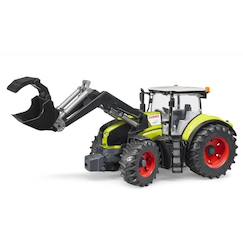 Jouet-Jeux d'imagination-Tracteur claas axion 950 avec chargeur frontal
