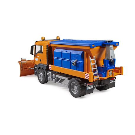 Man tgs pour service d'hiver avec lame de chasse-neige Orange et bleu 3 - vertbaudet enfant 