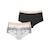 Lot de 2 shortys  miss freegun Beige/noir 1 - vertbaudet enfant 