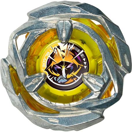 Beyblade x, starter pack avec toupie de compétition arrow wizard 4-80b et lanceur Jaune 3 - vertbaudet enfant 