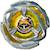 Beyblade x, starter pack avec toupie de compétition arrow wizard 4-80b et lanceur Jaune 3 - vertbaudet enfant 