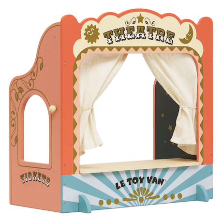 Théâtre de marionnettes de table Rouge 1 - vertbaudet enfant 