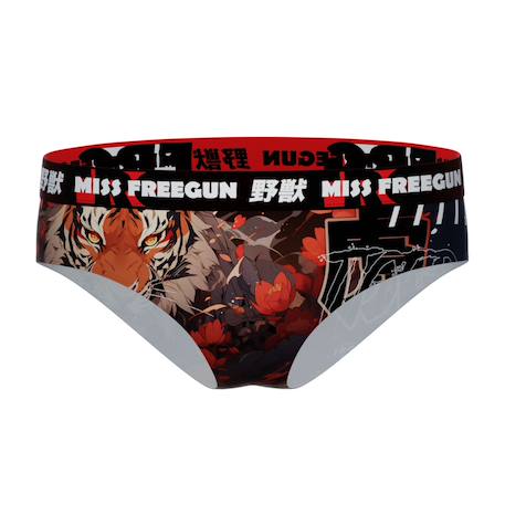 Lot de 2 culottes  panther tiger Rouge/noir/vert 5 - vertbaudet enfant 