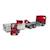 Camion man tgs avec benne amovible et chargeur schäffer Rouge 3 - vertbaudet enfant 