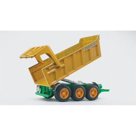 Remorque basculante joskin Jaune et vert 3 - vertbaudet enfant 