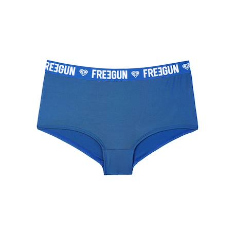 Lot de 2 shortys  romantic cities bleu Bleu/blanc 4 - vertbaudet enfant 
