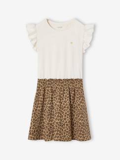 Robe fille effet 2 en 1   - vertbaudet enfant