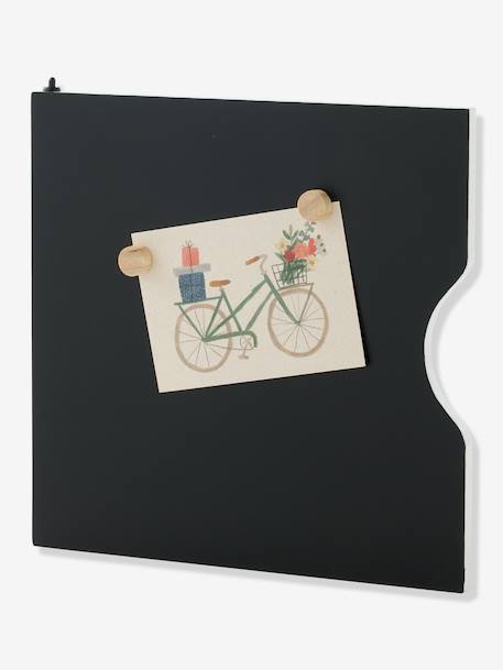 Porte bicolore pour meubles à cases blanc 4 - vertbaudet enfant 