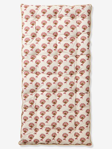 Matelas de sol bi-matière fleurs/velours Arizona rose 5 - vertbaudet enfant 