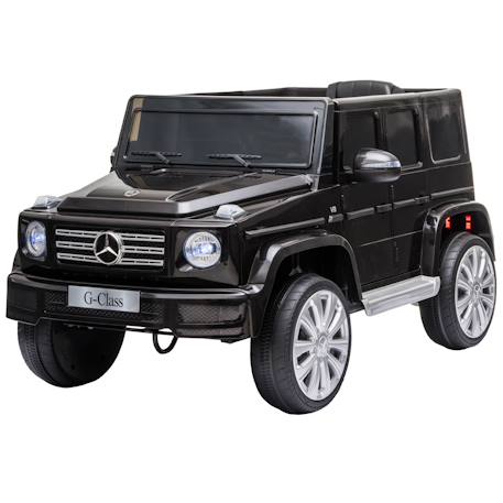 Voiture électrique enfant mercedes benz classe g 12v - v. Max. 5km/h - télécommande - effets sonores lumineux Noir 1 - vertbaudet enfant 