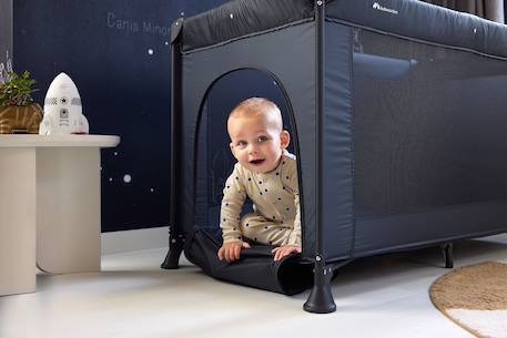 Lit de voyage bébé sweet dreams Bleu marine+Graphite minéral+Gris minéral 18 - vertbaudet enfant 