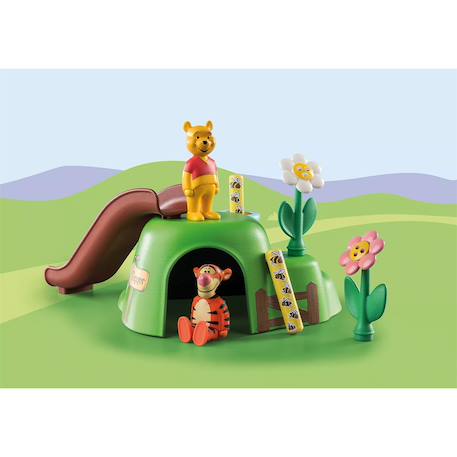 1.2.3 & disney winnie l'ourson et tigrou avec jardin d'abeilles 71317 Multicolore 3 - vertbaudet enfant 
