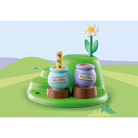 1.2.3 & disney winnie l'ourson et tigrou avec jardin d'abeilles 71317 Multicolore 4 - vertbaudet enfant 
