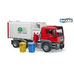 Jouet-Jeux d'imagination-Man tgs camion poubelles avec chargement latéral