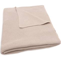 Linge de maison et décoration-Linge de lit enfant-Couverture basic knit vert d'eau (100 x 150 cm)