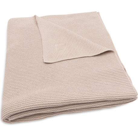 Couverture basic knit vert d'eau (100 x 150 cm) Rose+Vert d'eau 1 - vertbaudet enfant 