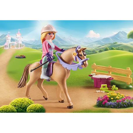 Princess magic princesse cavalière, cheval et matériel équestre 71801 Multicolore 3 - vertbaudet enfant 